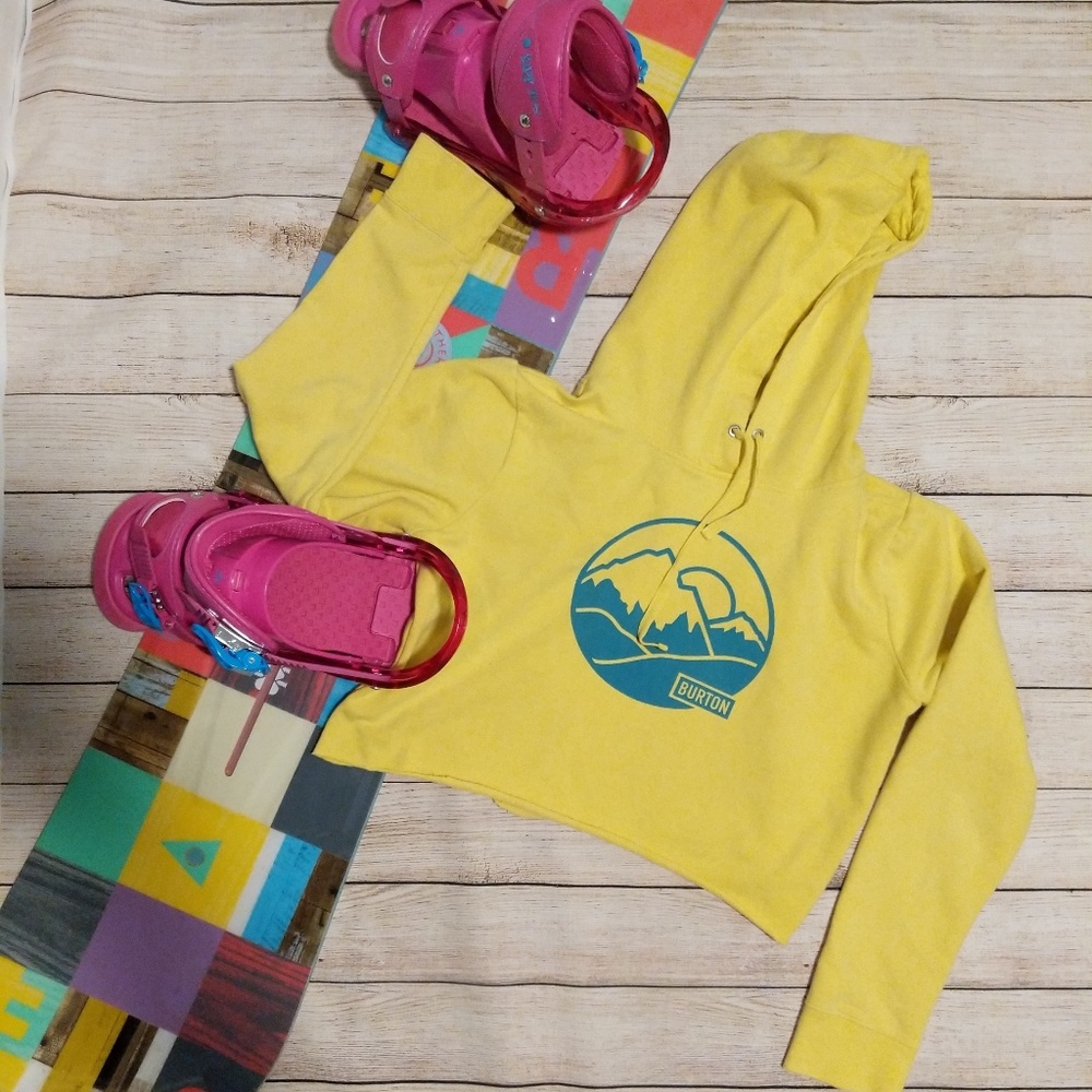 Burton Cropped Hoodie